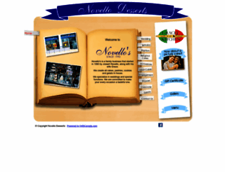 novellodesserts.ca screenshot
