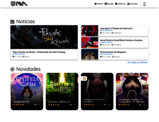 novelmania.com.br screenshot