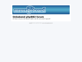 november.messageboard.nl screenshot