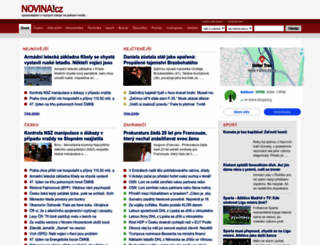 novina.cz screenshot