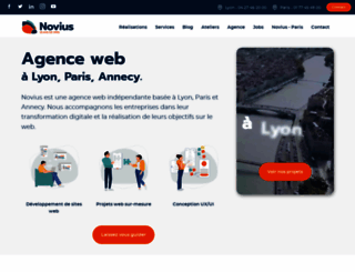 novius.com screenshot