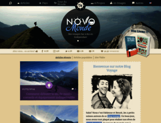 novo-monde.com screenshot
