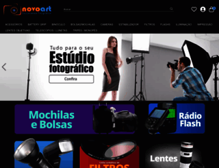 novoart.com.br screenshot