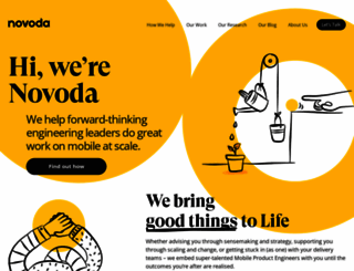 novoda.com screenshot