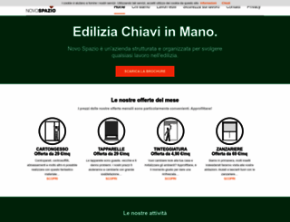 novospazio.it screenshot