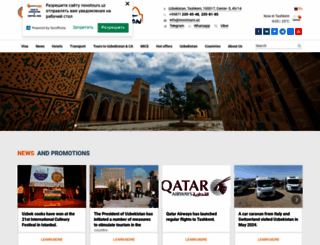 novotours.uz screenshot