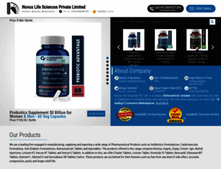 novusvitamins.com screenshot