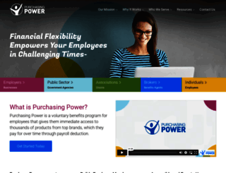 now.purchasingpower.com screenshot