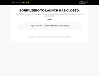 now.zerotolaunchsystem.com screenshot