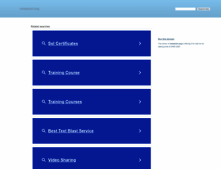 nowacert.org screenshot