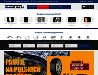 nowe-opony.pl screenshot