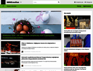 nowemedium.pl screenshot