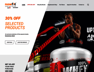 nowfit.in screenshot