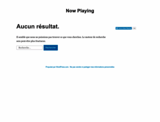 nowplayingmusik.wordpress.com screenshot