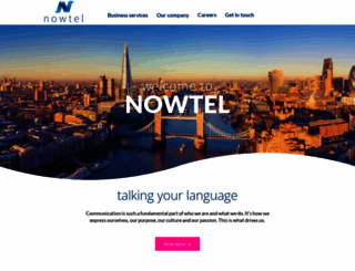 nowtel.co.uk screenshot