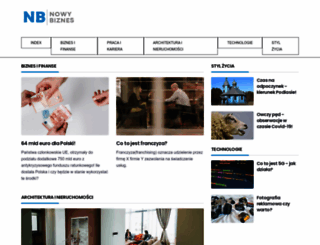 nowybiznes.com.pl screenshot