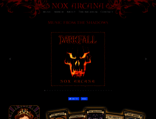 noxarcana.com screenshot