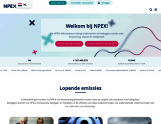 npex.nl screenshot