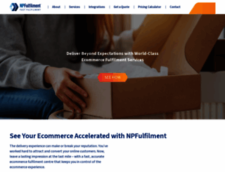 npfulfilment.com screenshot