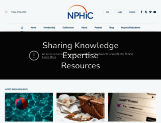 nphic.org screenshot