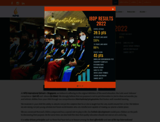 npsinternational.edu.sg screenshot