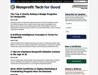 nptechforgood.com screenshot