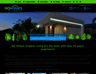 nqhomes.com.au screenshot