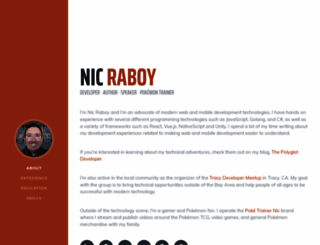 nraboy.com screenshot
