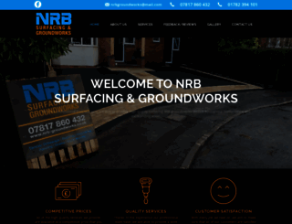 nrb-groundworks.co.uk screenshot