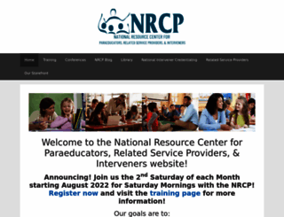 nrcpara.org screenshot
