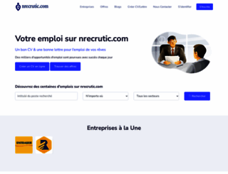 nrecrutic.com screenshot