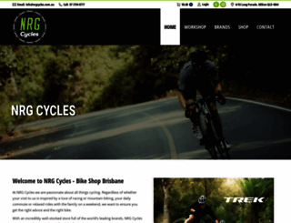 nrgcycles.com.au screenshot