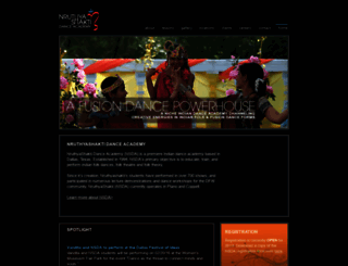 nruthyashakti.com screenshot