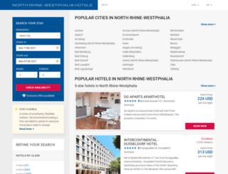 nrwestphaliahotels.com screenshot