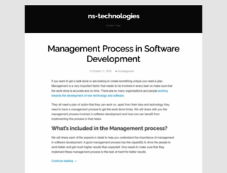ns-technologies.com screenshot