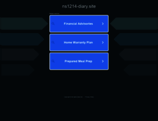 ns1214-diary.site screenshot