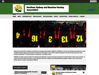 nsbhockey.com.au screenshot