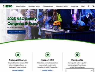 nsc.org screenshot