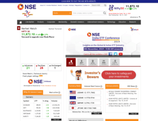 nse-india.com screenshot