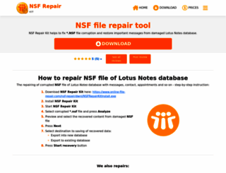 nsf.repair screenshot