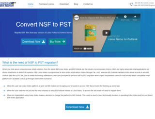 nsfpst.org screenshot