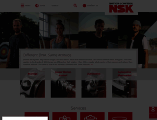 nskeurope.com screenshot