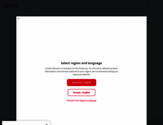 nskeurope.nl screenshot