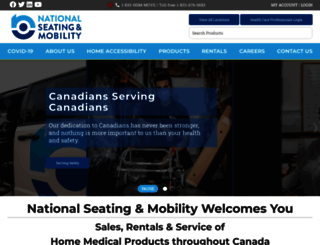 nsm-seating.ca screenshot