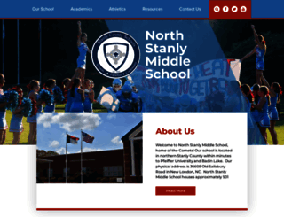 nsms.stanlycountyschools.org screenshot