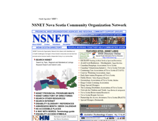 nsnet.org screenshot
