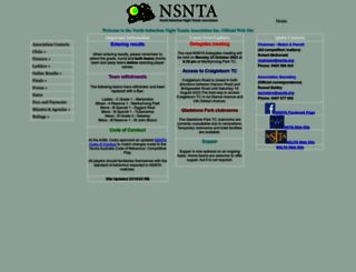 nsnta.org screenshot