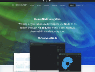nsolid-download.nodesource.com screenshot