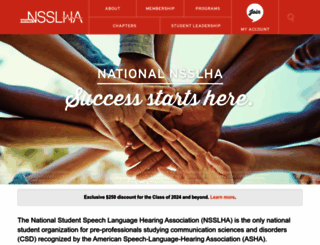 nsslha.org screenshot