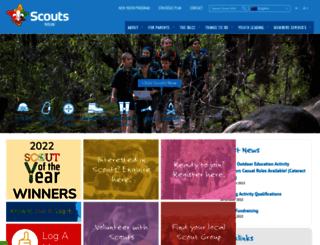 nsw.scouts.com.au screenshot